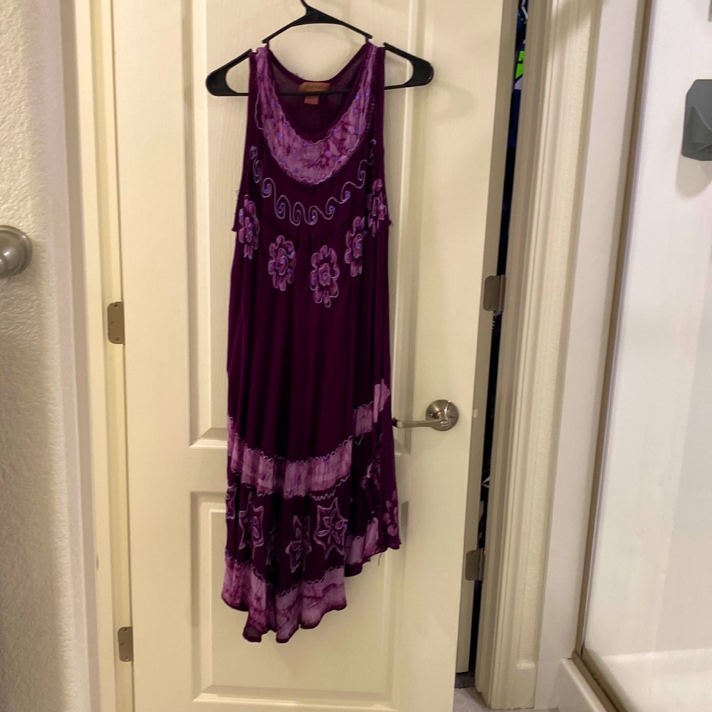 Purple free size sequins, from hawaii
